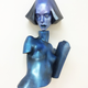 Illustration for article titled This Sculpture of iCowboy Bebop/is Faye Valentine Is Hanging in a Fancy New York Gallery Right Now